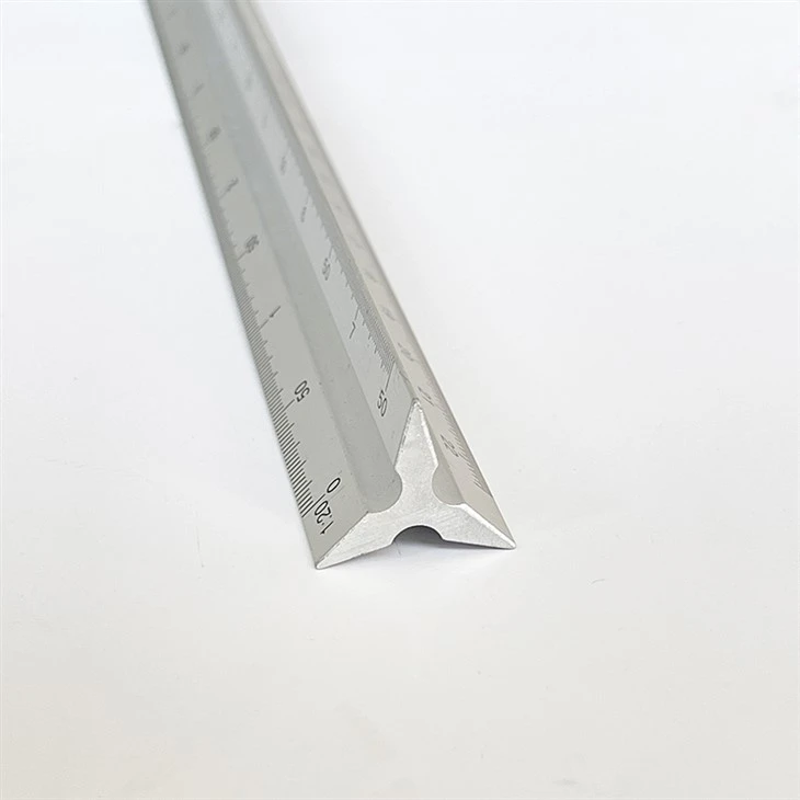 Aluminum Three Side Scale Ruler (3)